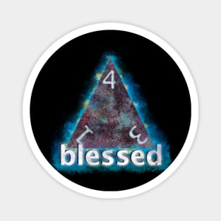 #blessed D4 Magnet